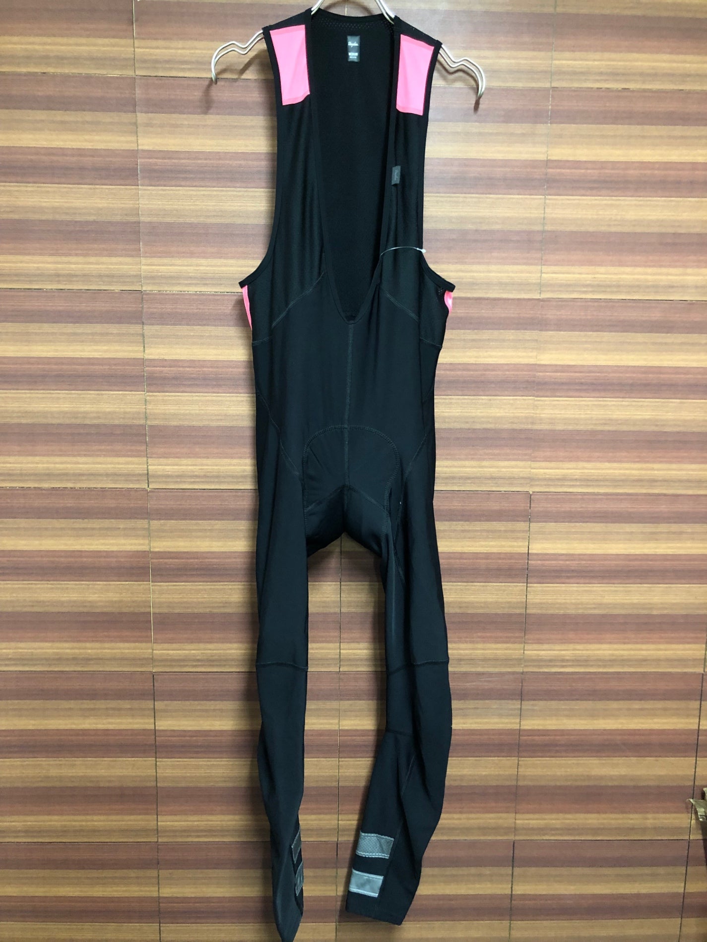 IF927 ラファ Rapha MEN'S BREVET WINTER TIGHTS WITH PAD ビブタイツ M 黒スレあり