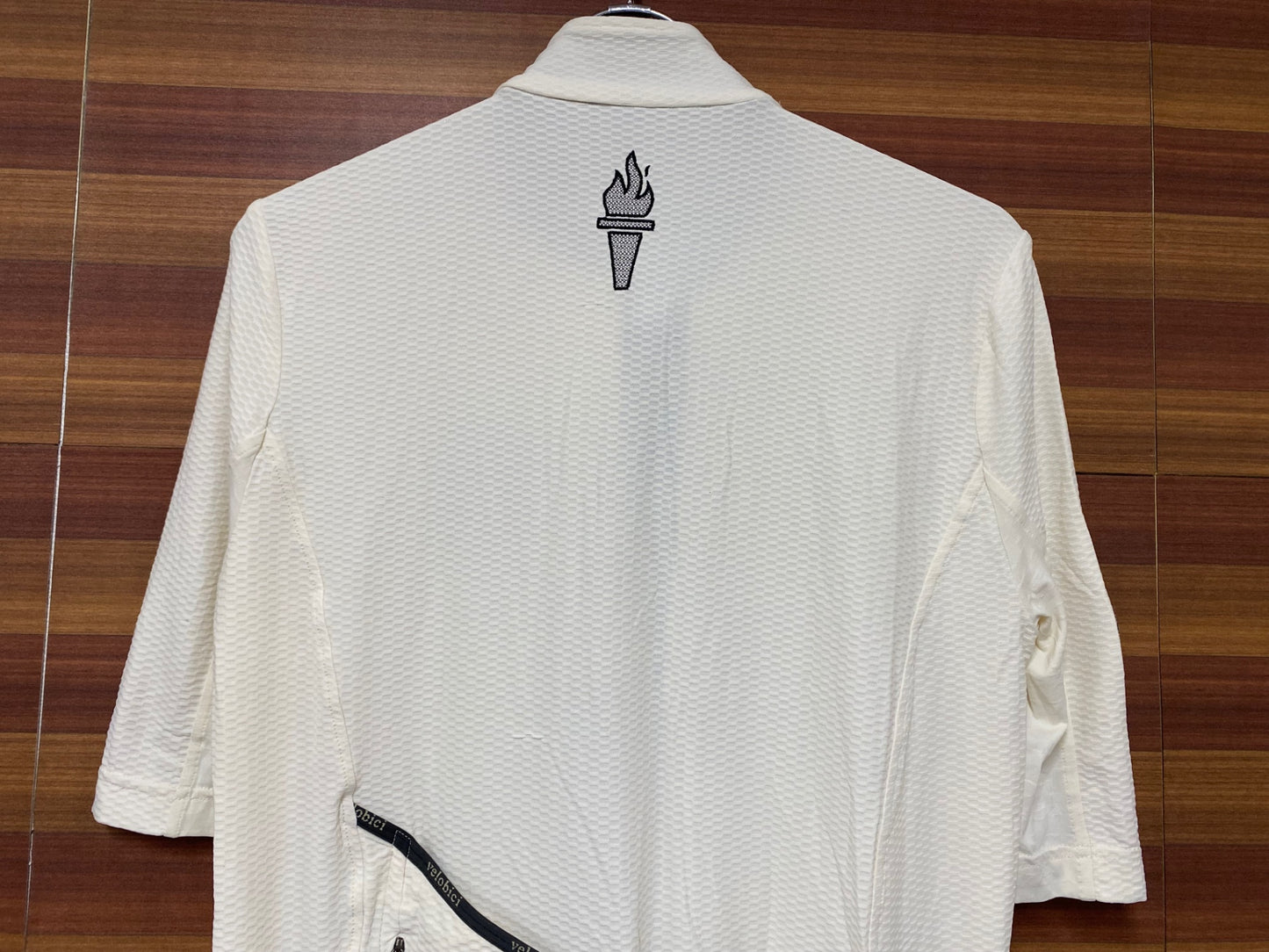 IO522 ヴェロビチ velobici Internationalist JERSEY 半袖 サイクルジャージ 白 5