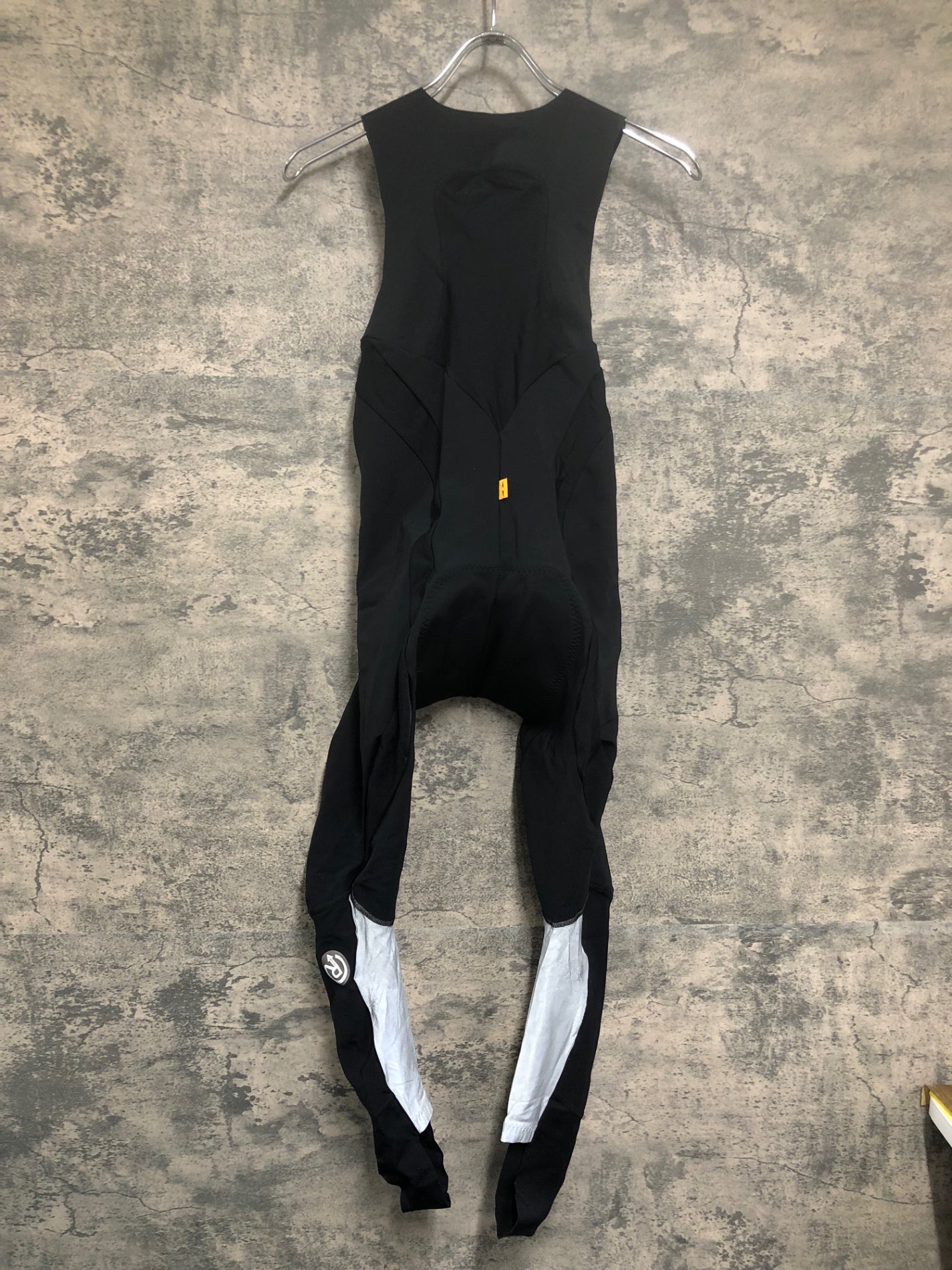 IX038 レリック reric ビブタイツ 黒 S 裏起毛 防風