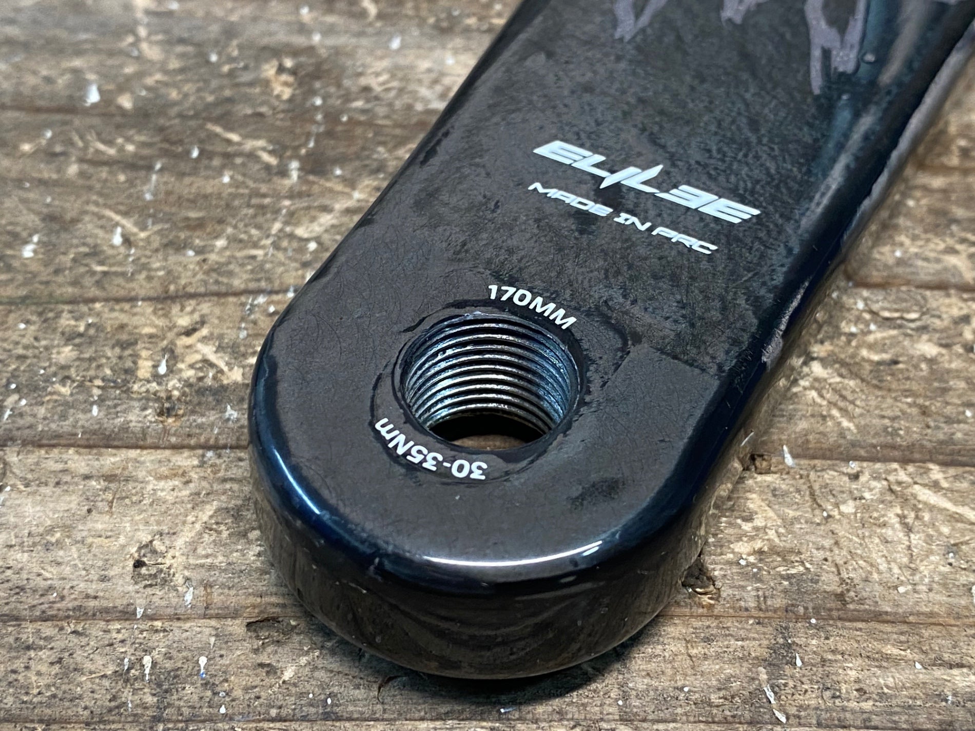 ELILEE エライリーX320 カーボンクランク170mm スパイダーあり