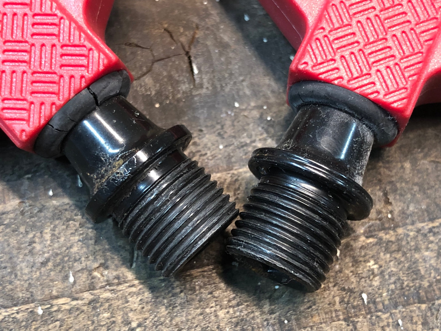 IS286 クランクブラザーズ crankbrothers キャンディ CANDY1 ビンディングペダル レッド