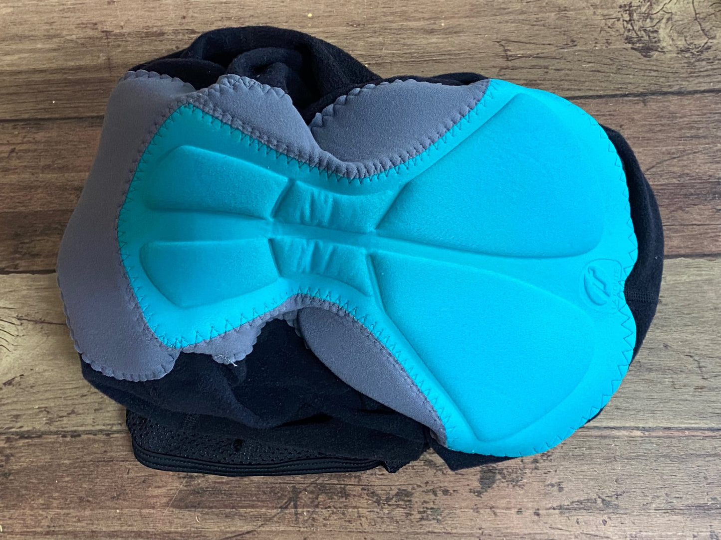 IS136 リオンドカペルミュール Lion de KAPELMUUR ビブタイツ 黒 L 裏起毛 ジッパー付き