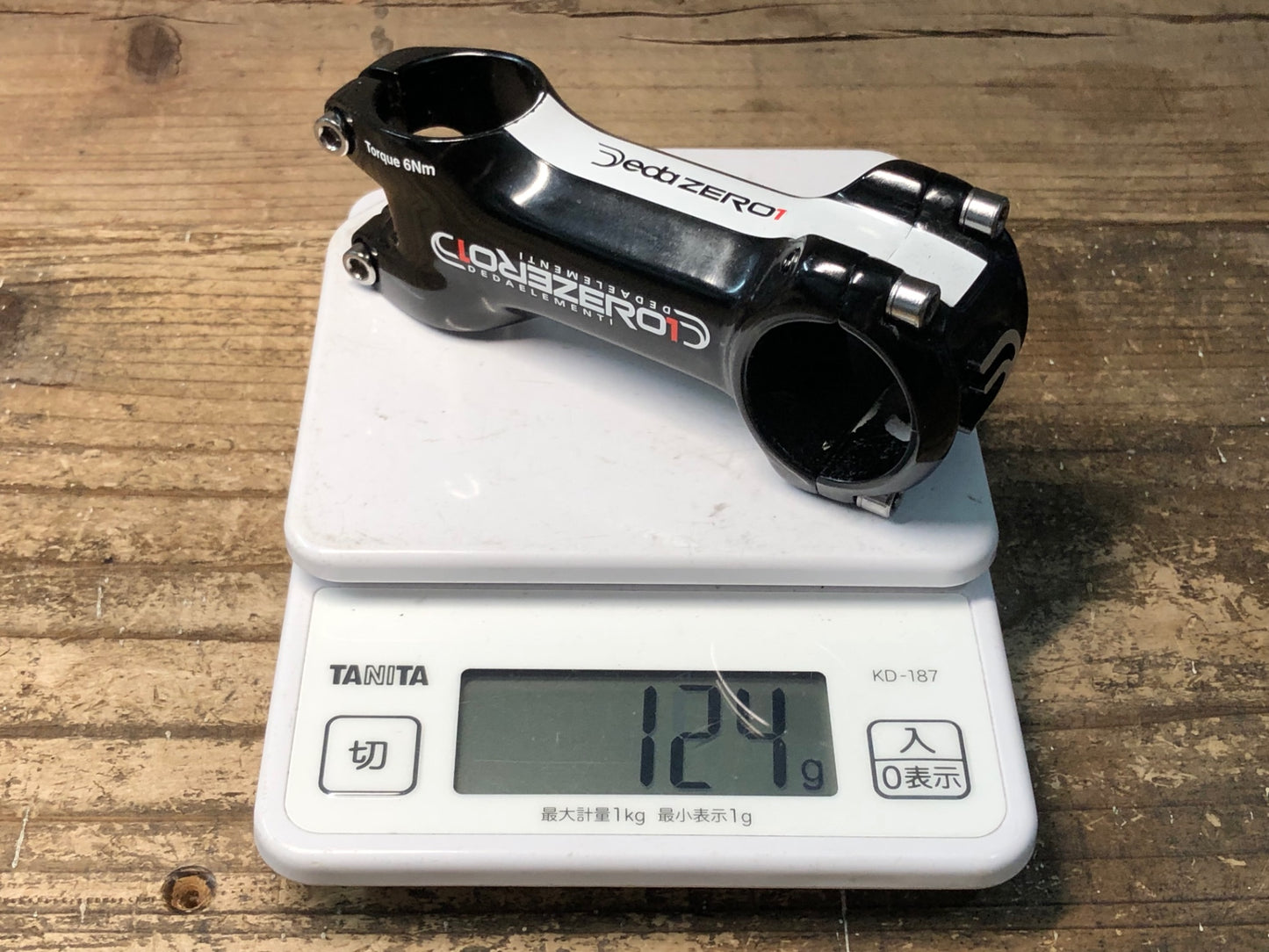 IY801 デダ Deda ZERO1 アルミステム 黒 80mm Φ31.7 OS