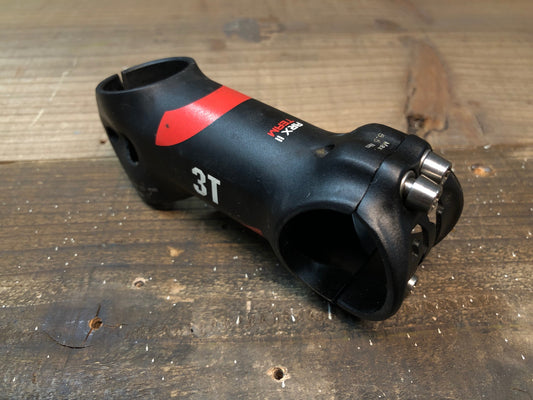 IP580 3T ARX ⅡTEAM アルミ ステム 黒 赤 80mm Φ31.8 OS 17°