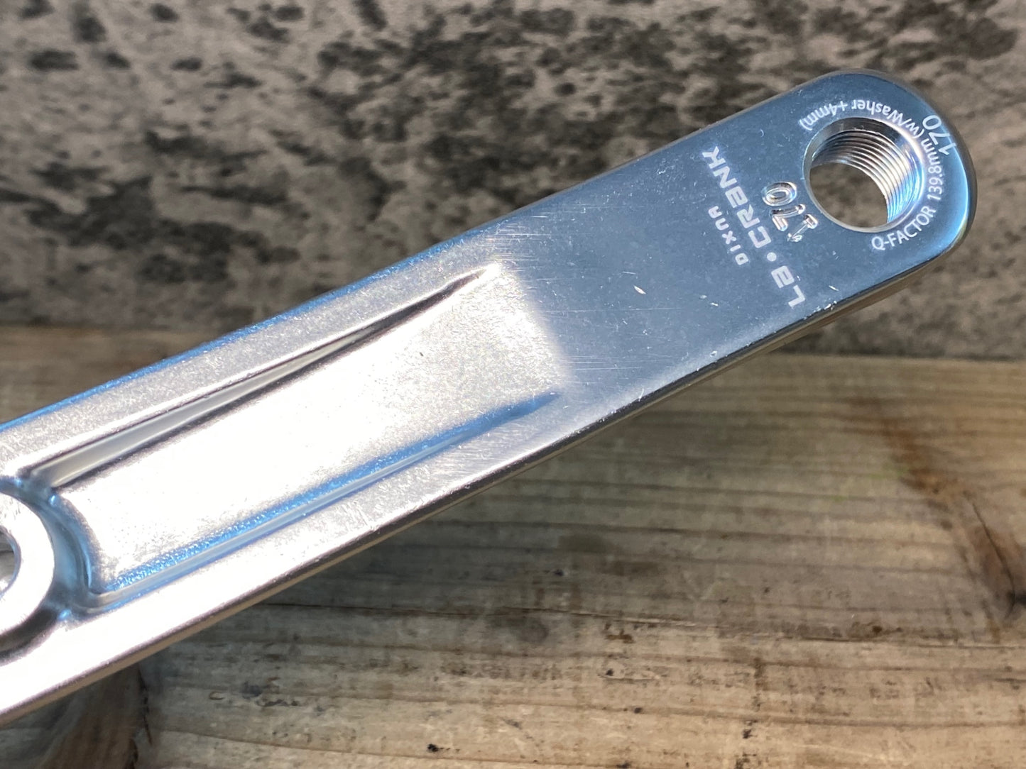 IY758 ディズナ Dixna ラクランク La・CRANK 右 クランクアーム 170mm PCD110