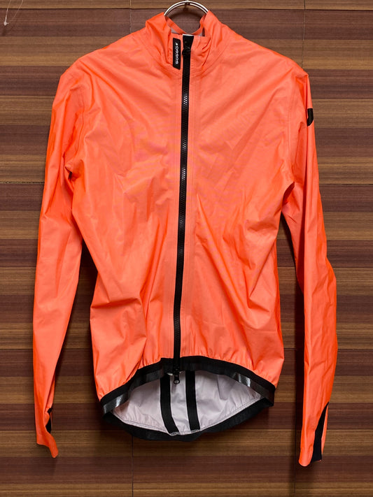IQ702 アソス Assos EQUIPE RS Schlosshund 長袖 レインジャケット ピンクオレンジ S