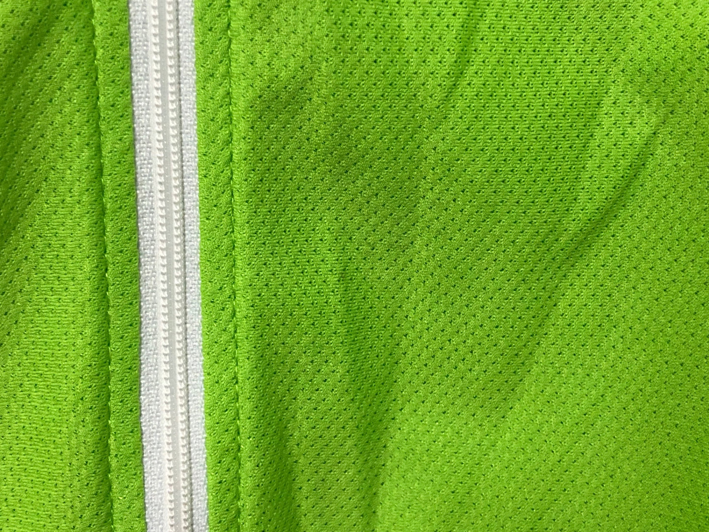 IW169 ルイガノ LOUISGARNEAU 半袖 サイクルジャージ 黄緑 M