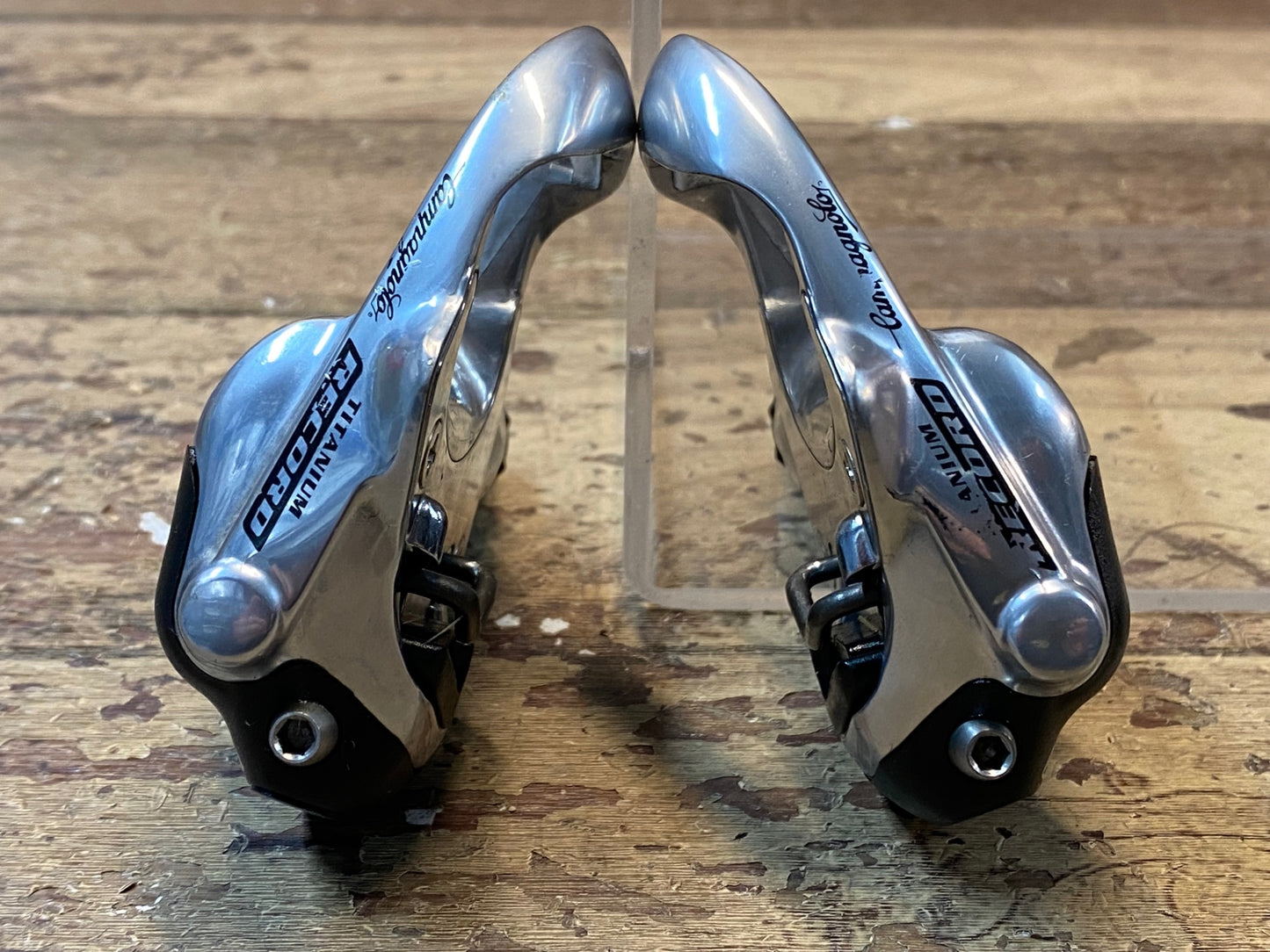 HY031 カンパニョーロ CAMPAGNOLO レコード RECORD TITANIUM PRO FIT PLUS ビンディングペダル