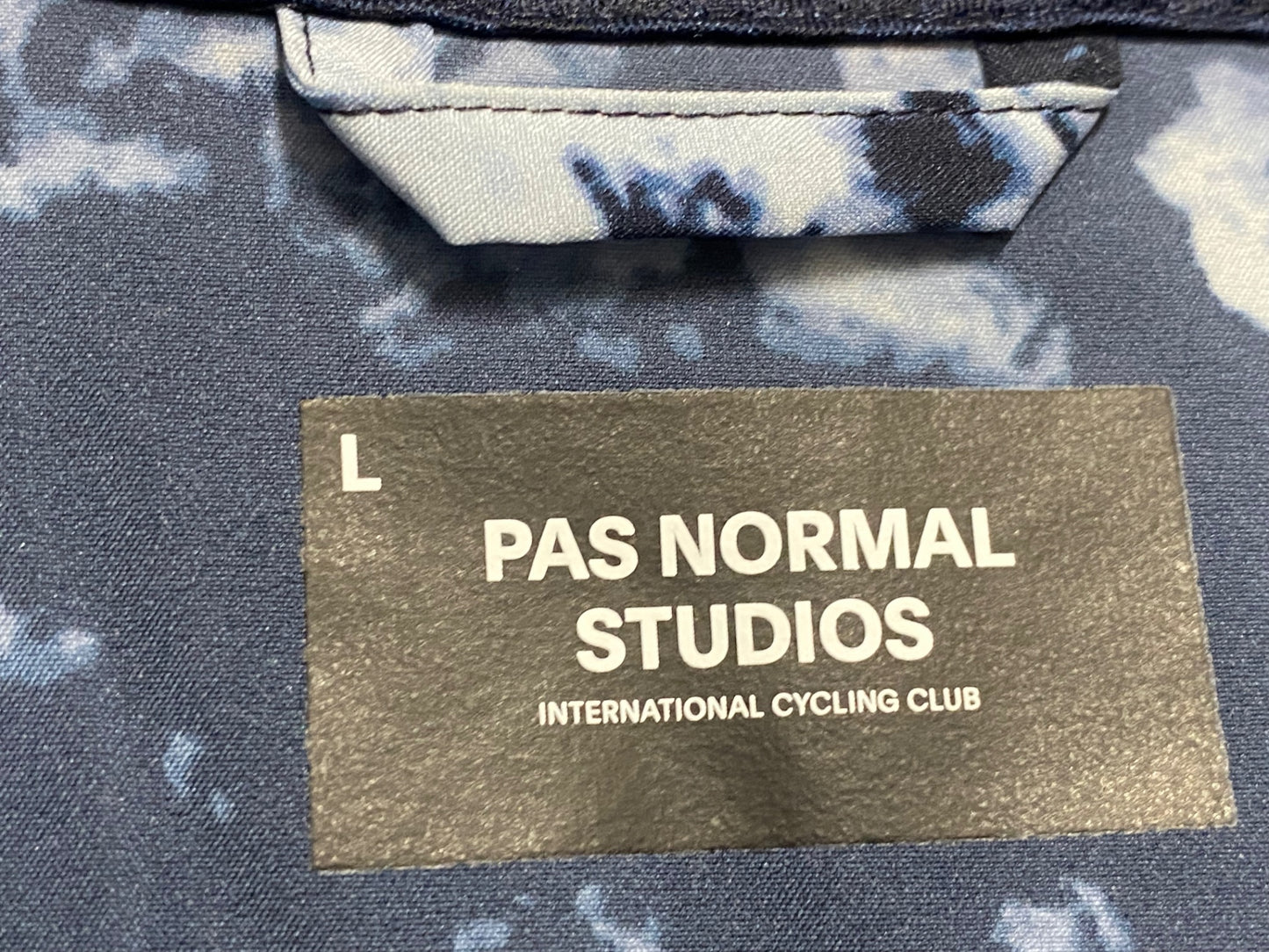 JD970 パスノーマルスタジオ PAS NORMAL STUDIOS ジレ サイクルベスト 青 L