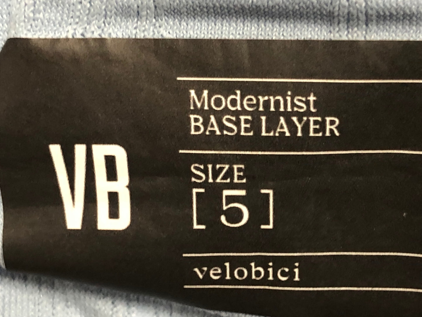 IO528 ヴェロビチ velobici MODERNIST BASE LAYER ベースレイヤー インナー ノースリーブ 水色 5