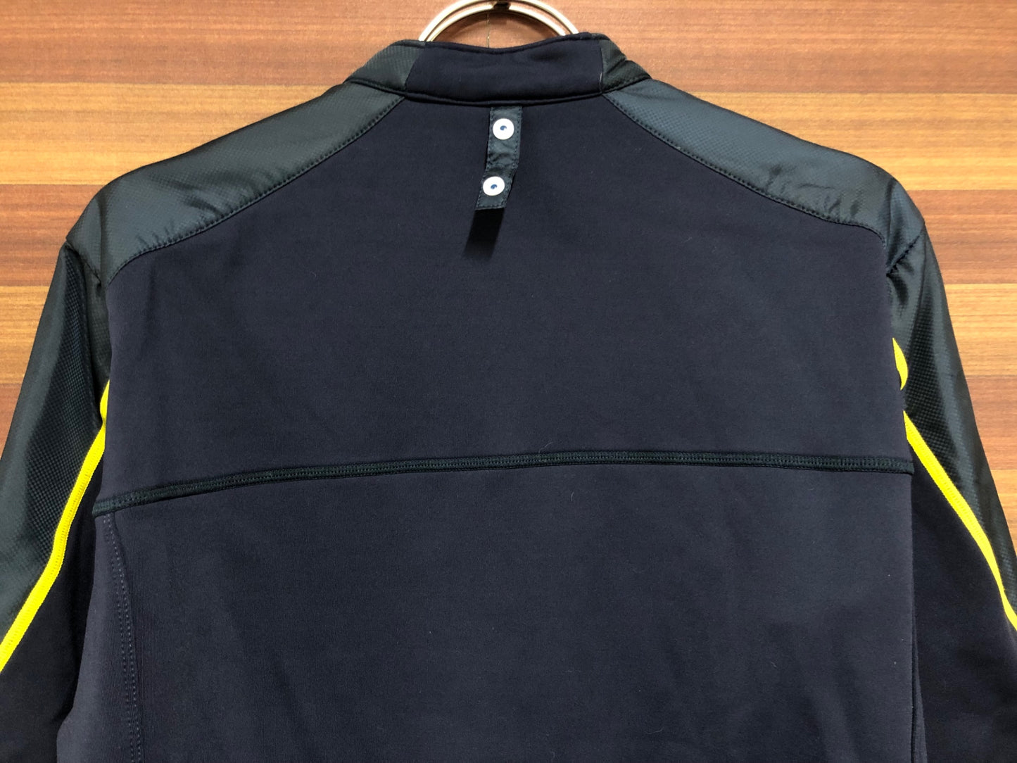 IO076 ルコックスポルティフ le coq sportif 長袖 サイクルジャケット 黒 L 裏起毛