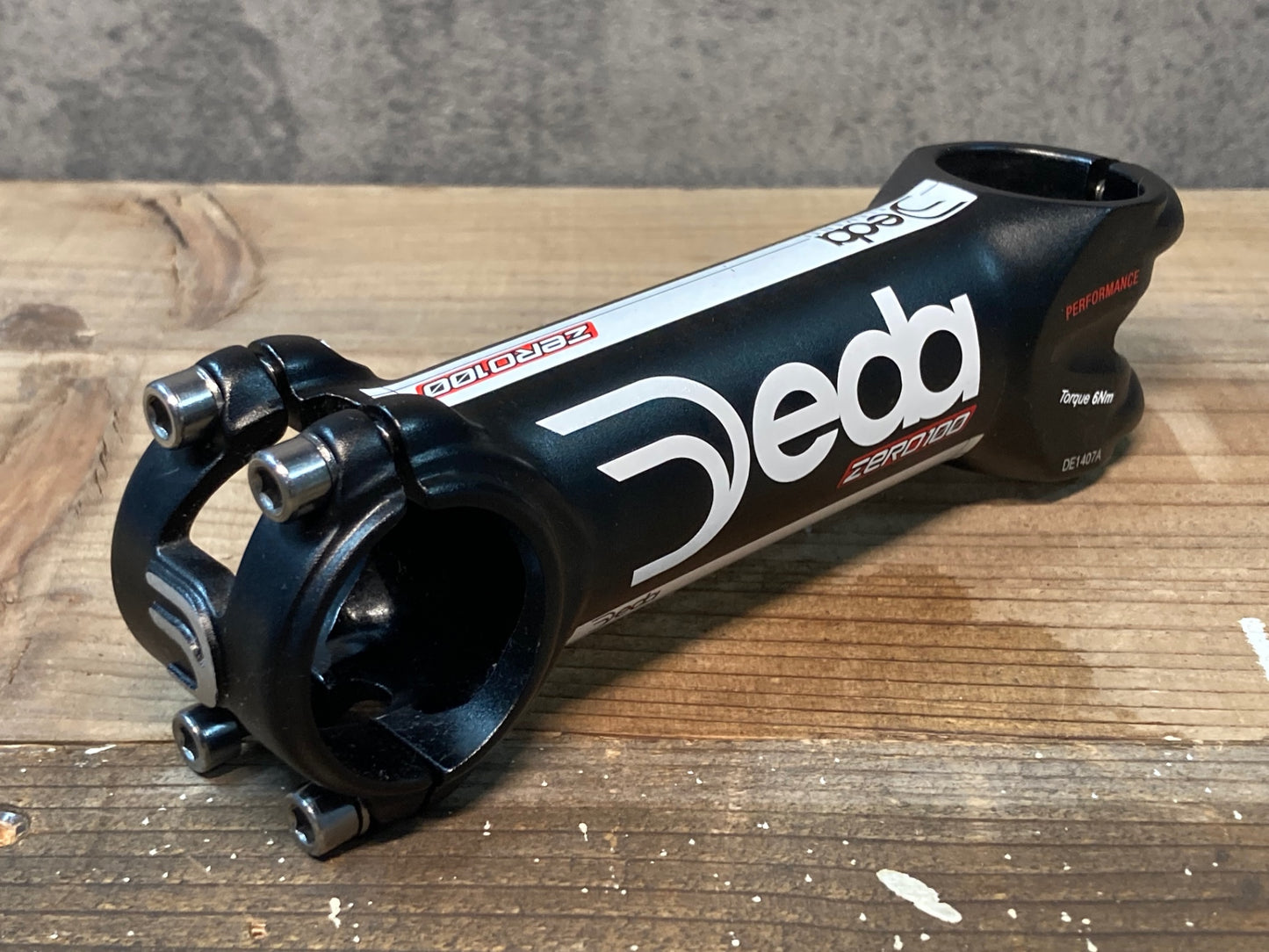 IM537 デダ Deda ゼロ ZERO 100 PERFORMANCE アルミステム 黒 120mm Φ31.7 OS