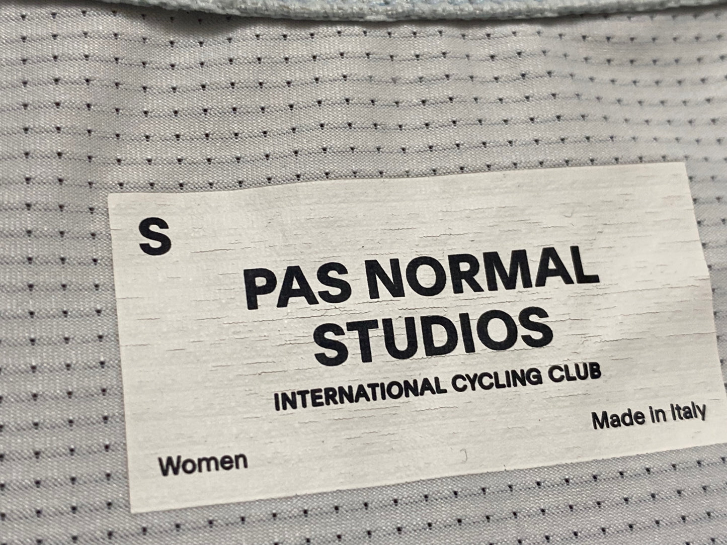 JD923 パスノーマルスタジオ PAS NORMAL STUDIOS 半袖 サイクルジャージ 薄水 赤 レディース S