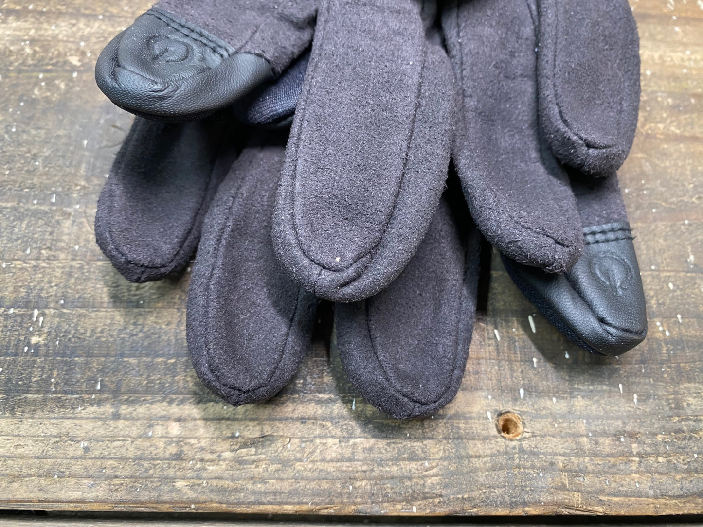 IQ679 シマノ SHIMANO 長指 グローブカバー 黒 L