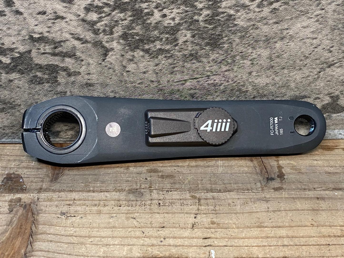 IV161 4iiii PRECISION PML300 パワーメーター 左 クランクアーム SHIMANO FC-R7000 165mm 接続確認済