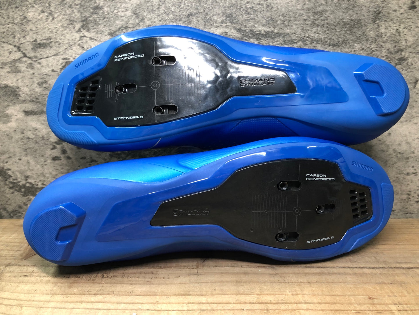 IP477 シマノ SHIMANO RC5 SH-RC500 ビンディングシューズ 青 EU43 SPD-SL ※新品未使用