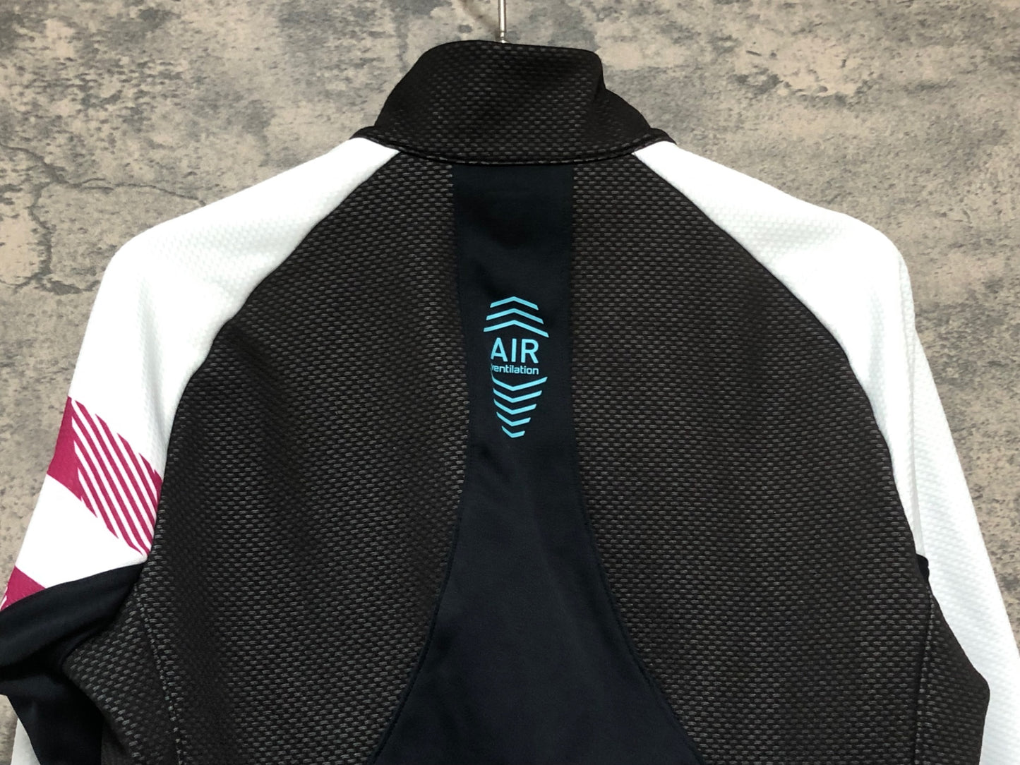 IY178 パールイズミ PEARL iZUMi 長袖 サイクルジャケット 黒 白 L 裏起毛 WINDBREAK