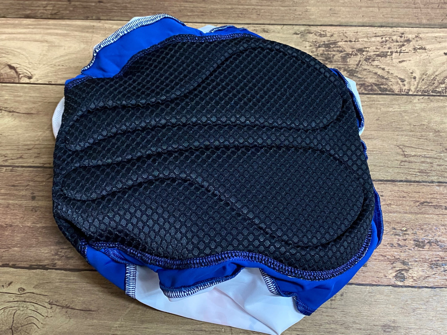 IN805 ナリーニ Nalini ビブショーツ 青 白 2