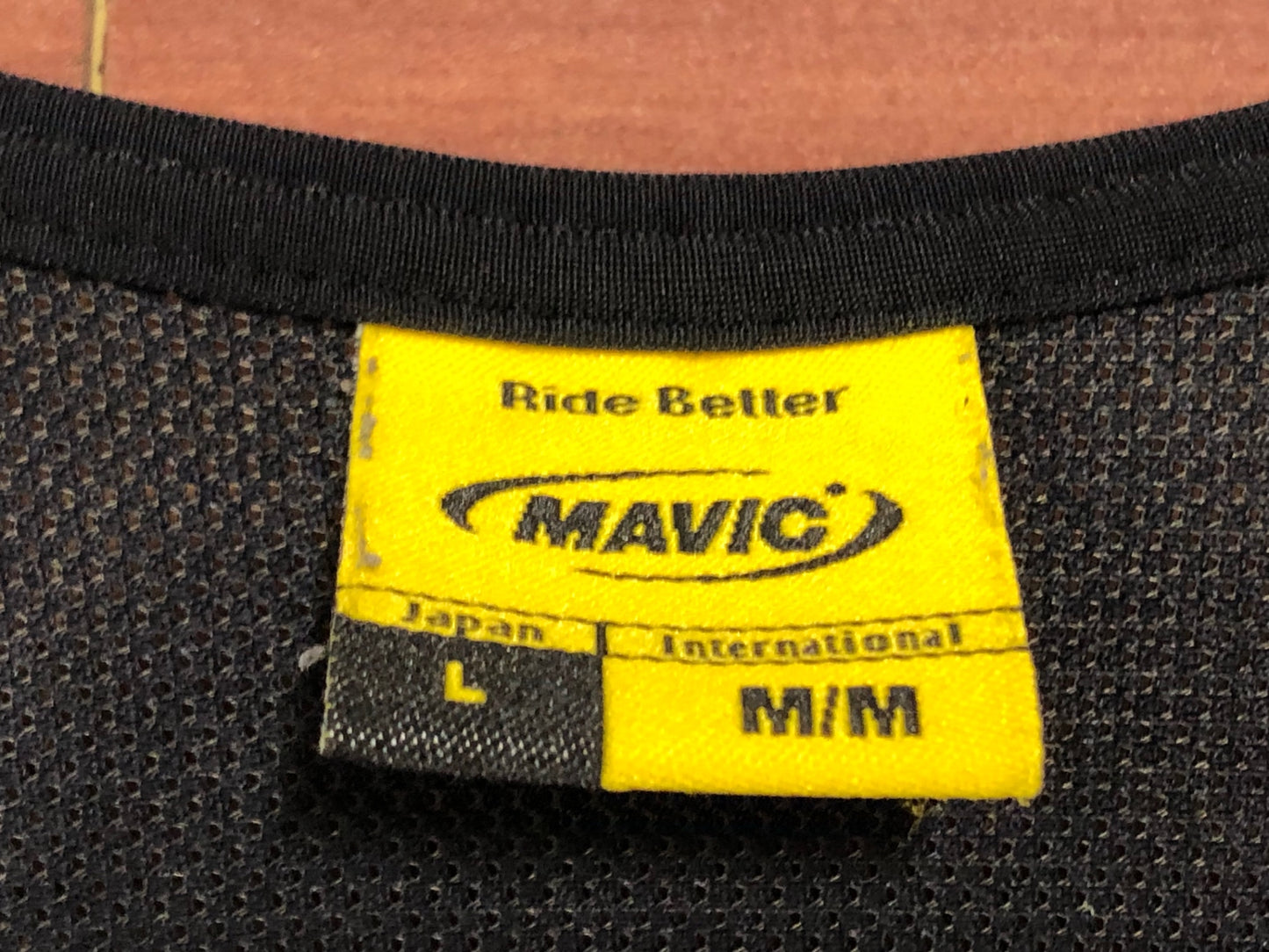 IR940 マヴィック MAVIC ビブタイツ 黒 L 裏起毛 ※擦れ
