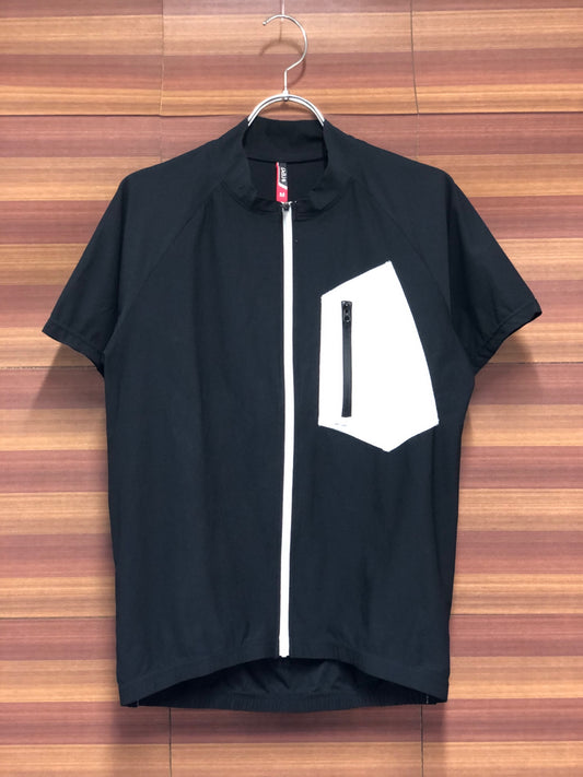 IO964 レリック reric 半袖 サイクルジャージ 黒 M