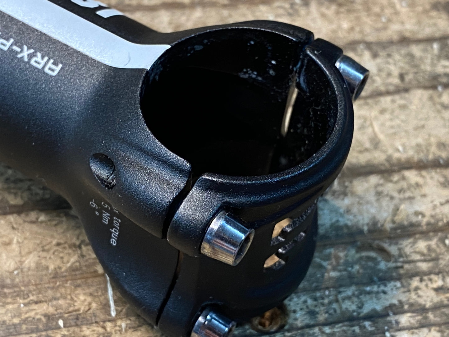 IX710 3T ARX PRO アルミステム 黒 110mm Φ31.8 OS