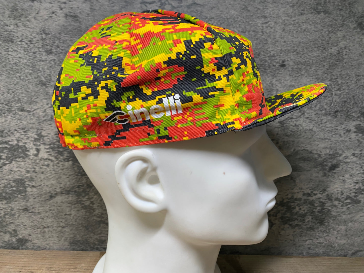 IW367 チネリ CINELLI サイクルキャップ カモフラ ワンサイズ