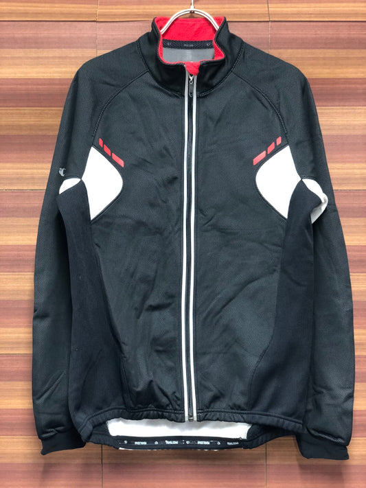 IS974 パールイズミ PEARL iZUMi 半袖 サイクルジャージ 黒 グレー L