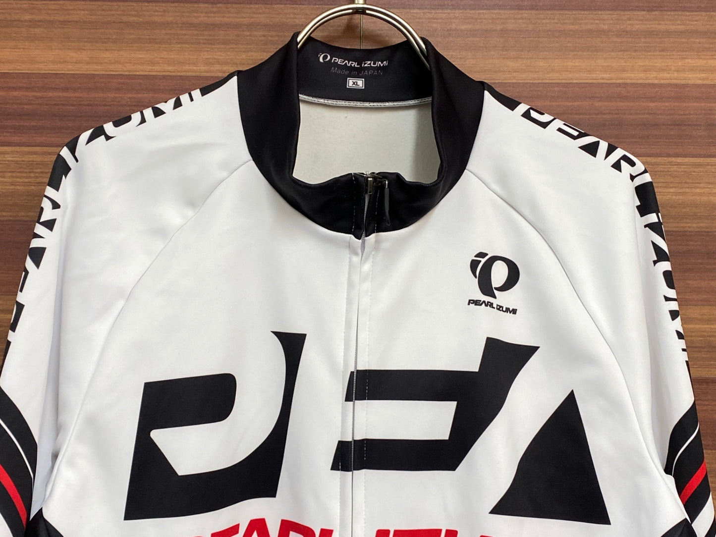 HR293 パールイズミ PEARL iZUMi 長袖 サイクルジャケット 黒 白 XL 裏起毛