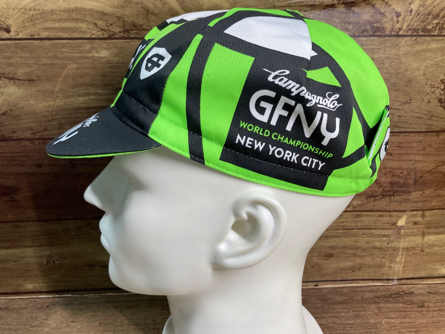 HP038 ビエンメ BIEMME 2017 GRAN FONDO NY CYCLING CAP Green/Black One Size