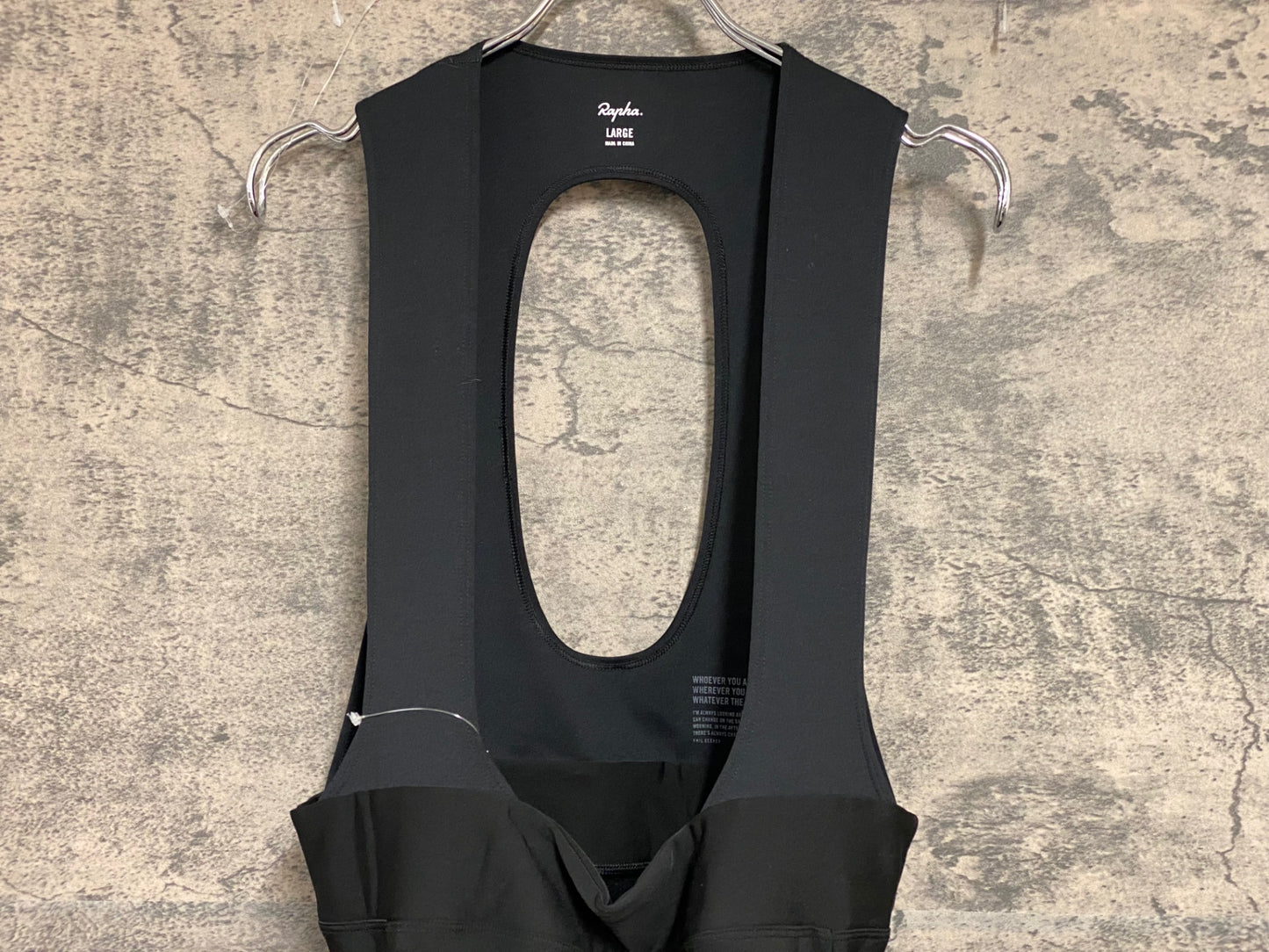 JB030 ラファ Rapha CARGO WINTER TIGHTS WITH PAD ビブタイツ 紺 L 裏起毛