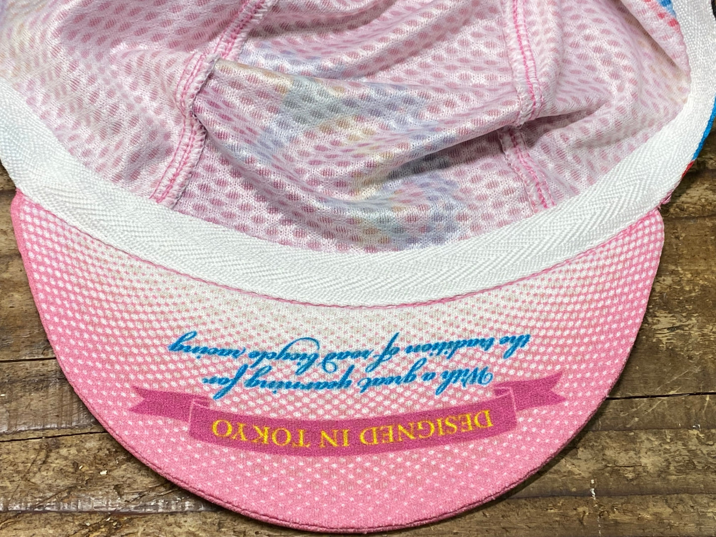 IT085 リオンドカペルミュール Lion de KAPELMUUR サイクルキャップ ピンク