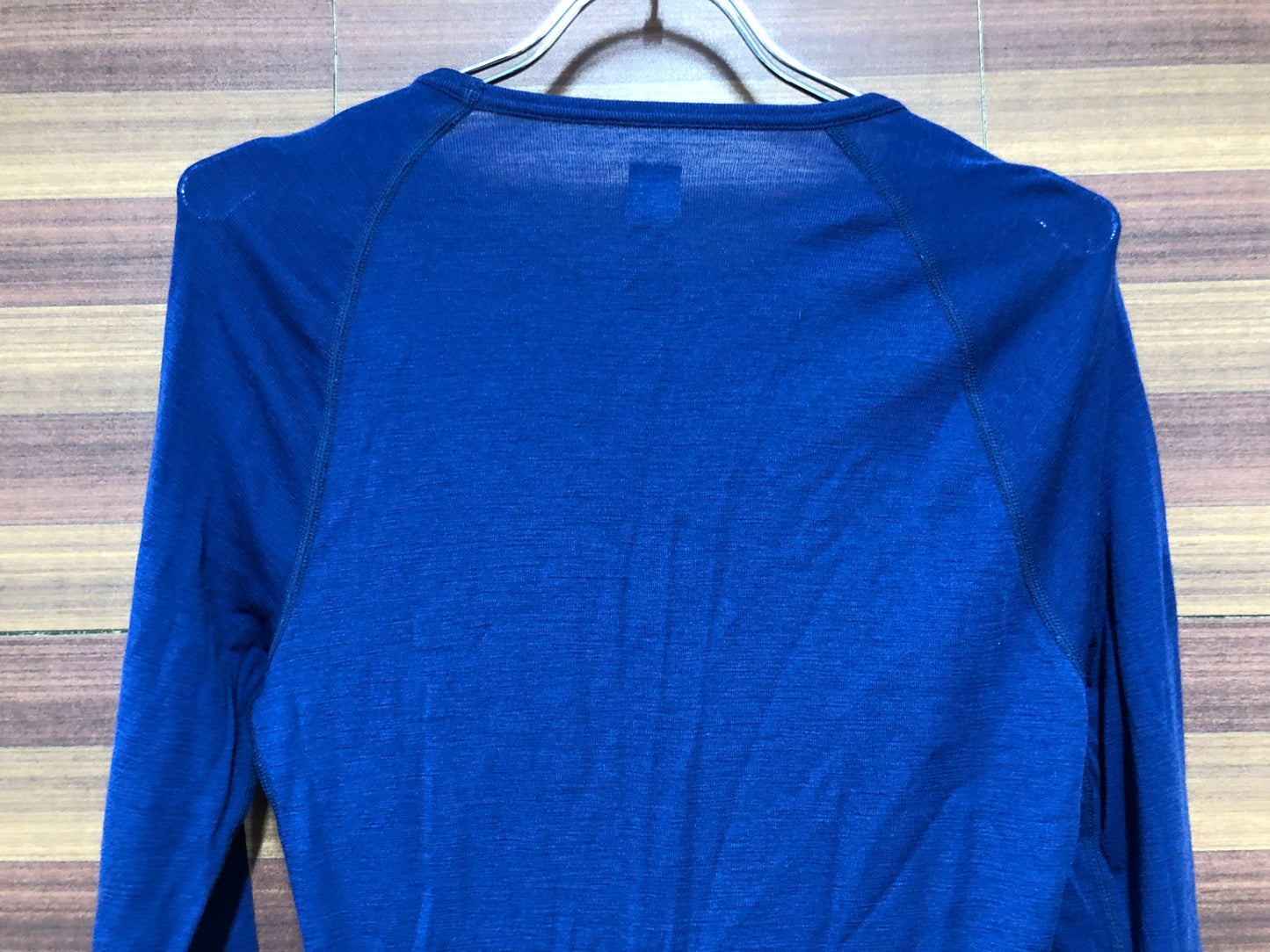 IL318 ラファ Rapha MERINO BASE LAYER LONG SLEEVE 長袖 べースレイヤー 紺 S