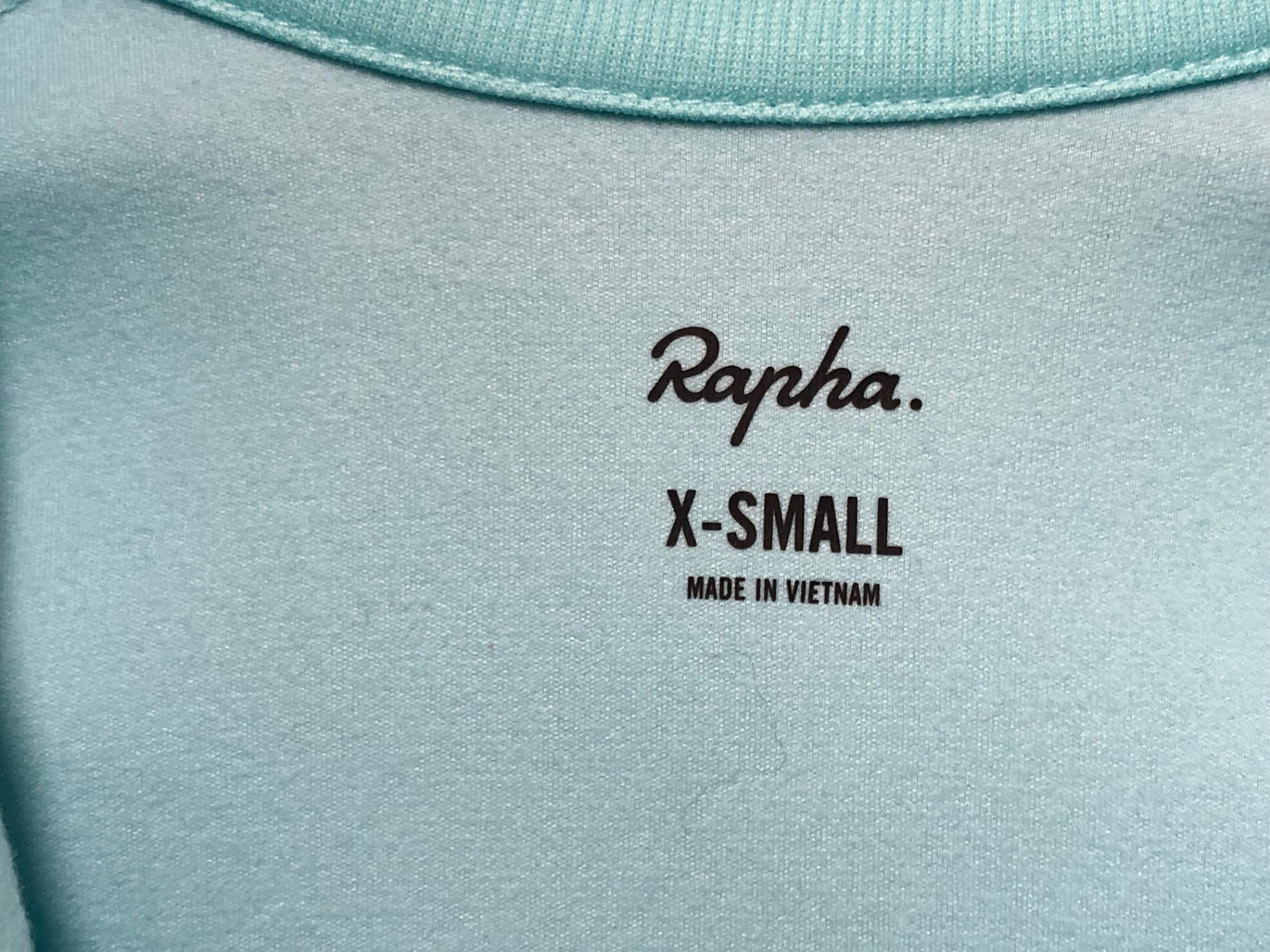 IH412 ラファ Rapha WOMEN'S CORE LONG SLEEVE JERSEY 長袖サイクルジャージ 水色 XS 裏起毛