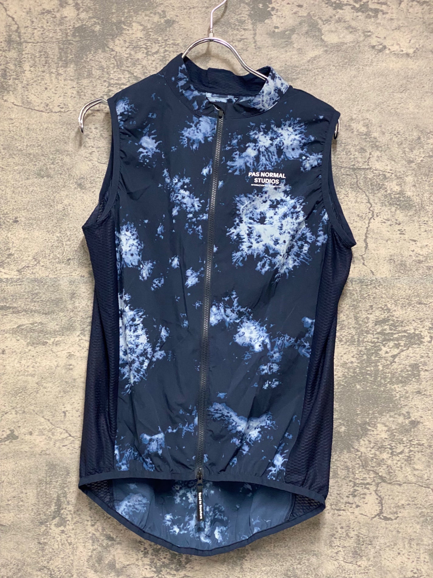 JD970 パスノーマルスタジオ PAS NORMAL STUDIOS ジレ サイクルベスト 青 L