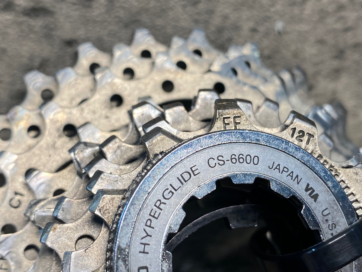 HW547 シマノ SHIMANO アルテグラ ULTEGRA CS-6600 スプロケット 10S 12-25T