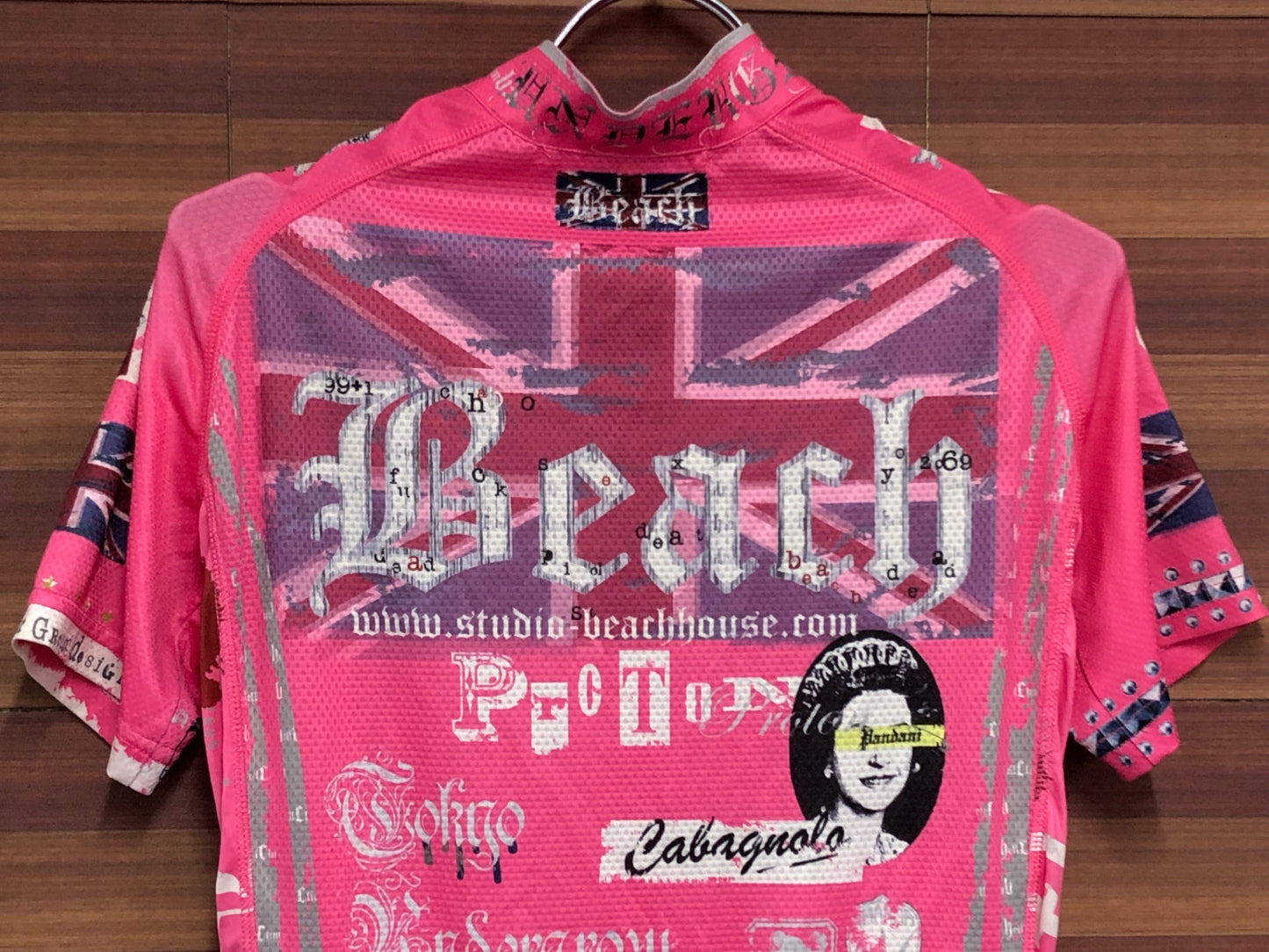 IS107 パンダーニ Pandani 半袖 サイクルジャージ ピンク XS