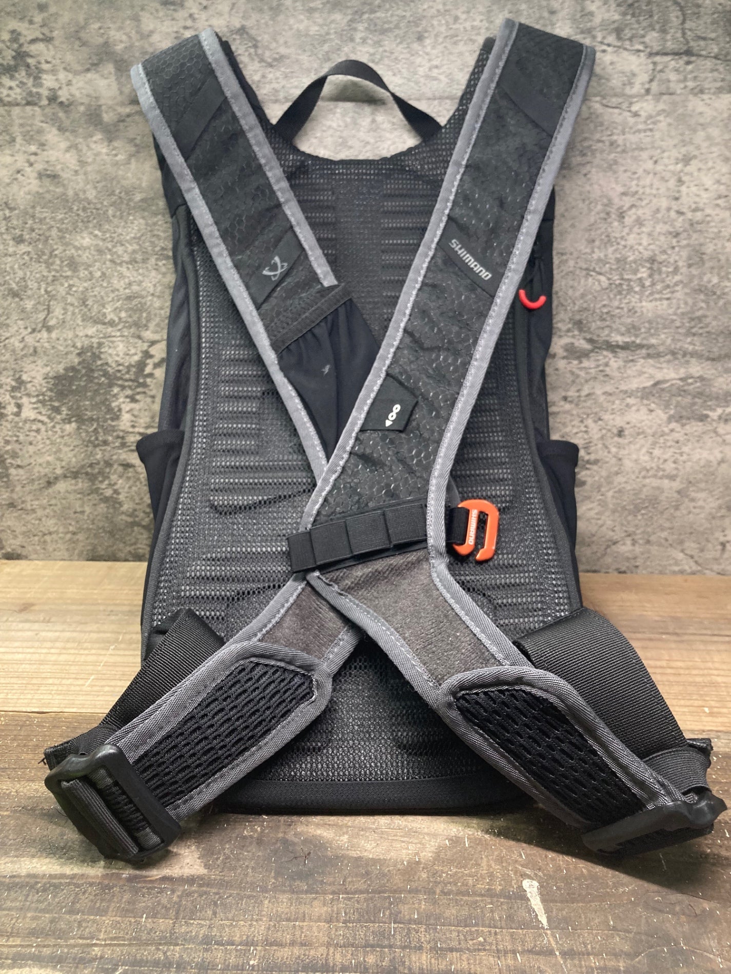 IO729 シマノ SHIMANO U6 リュック バックパック 黒