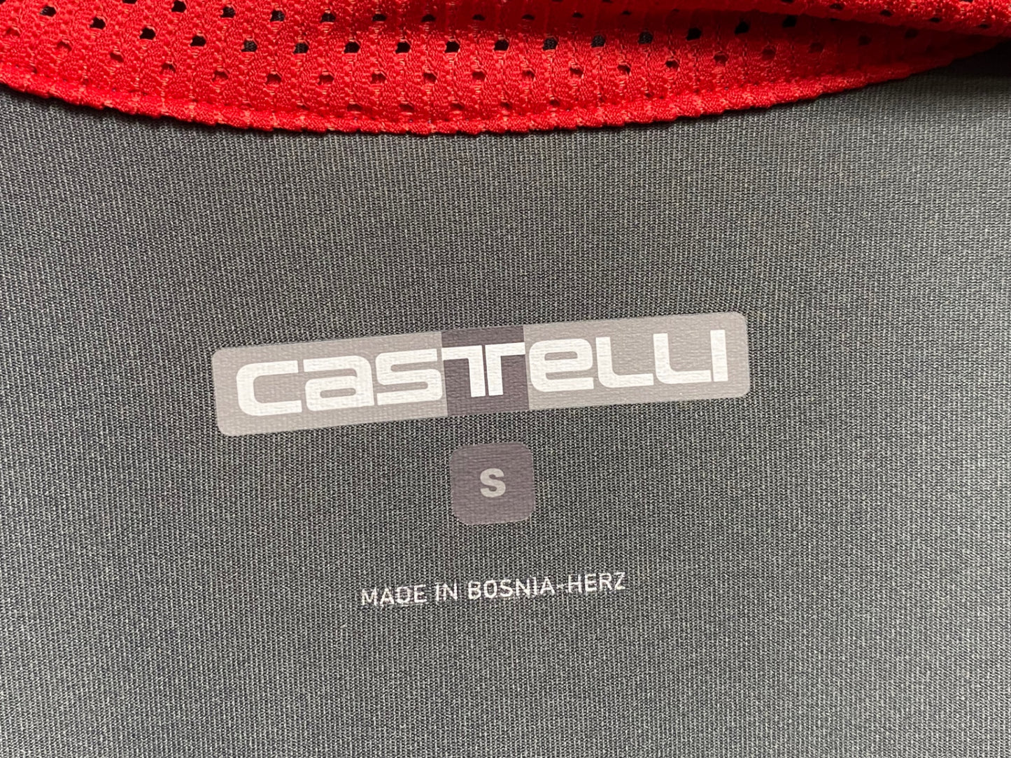 IY891 カステリ CASTELLI 長袖 サイクルジャケット 青 S