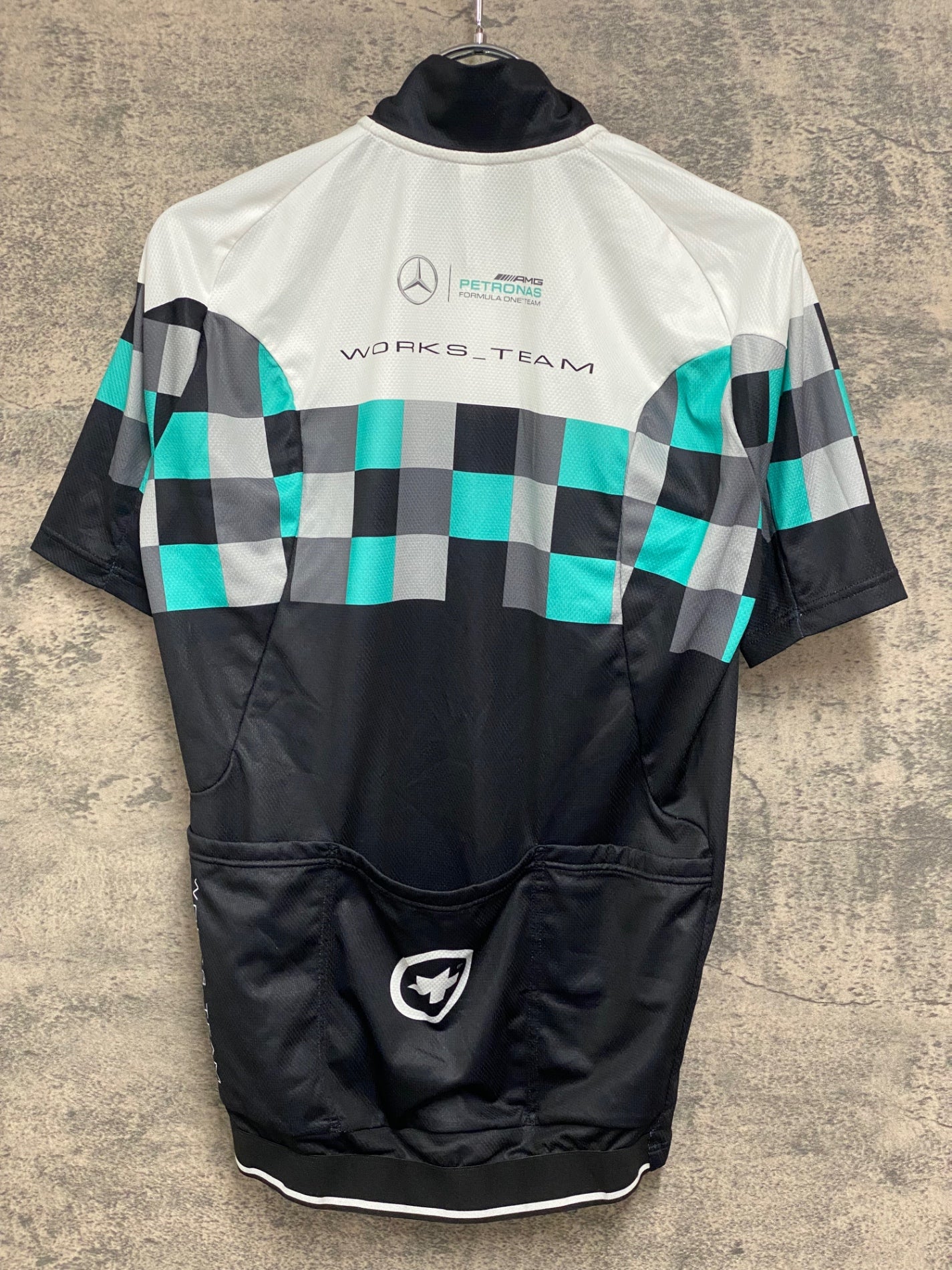 IZ625 アソス assos WORKS TEAM SS JERSEY 半袖サイクルジャージ 白 S