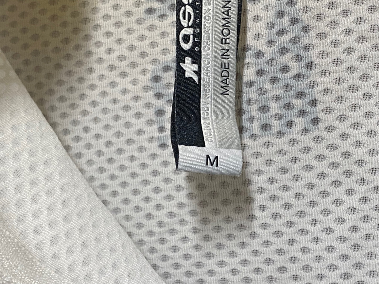 IT958 アソス assos 半袖 サイクルジャージ 白黒 M