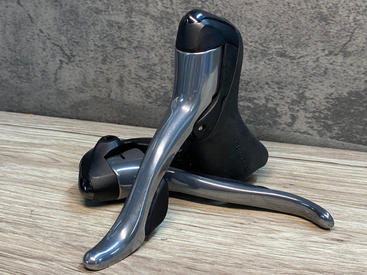 IW819 シマノ SHIMANO 105 ST-5600 シフトレバー 2x10S ※シフト抜け、変速不良のためジャンク