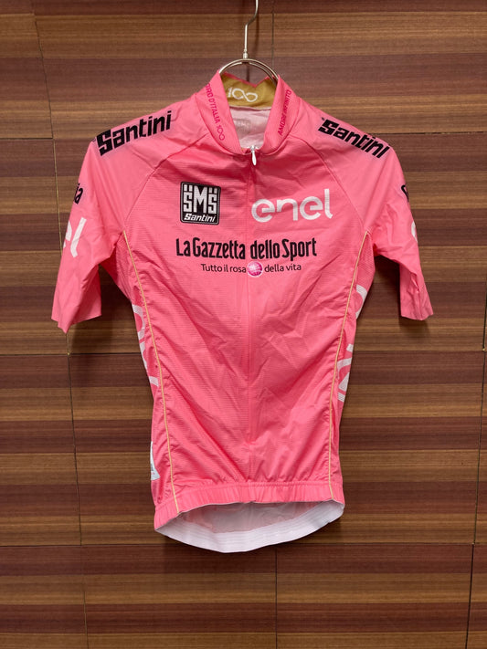 IU817 サンティーニ Santini 半袖 サイクルジャージ ピンク S