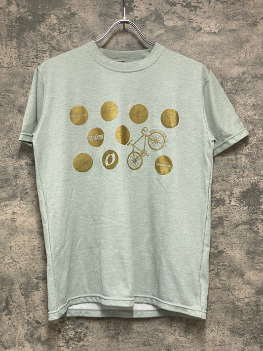IX223 オンヨネ ONYONE 半袖 Tシャツ グレー 金 M JAPAN CUP