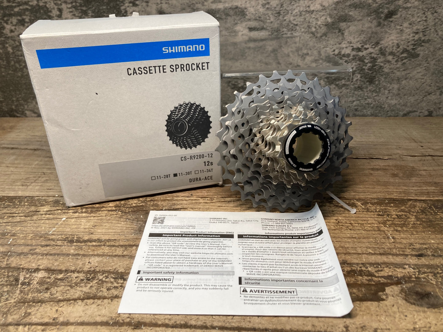 JD844 シマノ SHIMANO デュラエース DURA-ACE CS-R9200 スプロケット 11-30T 12S