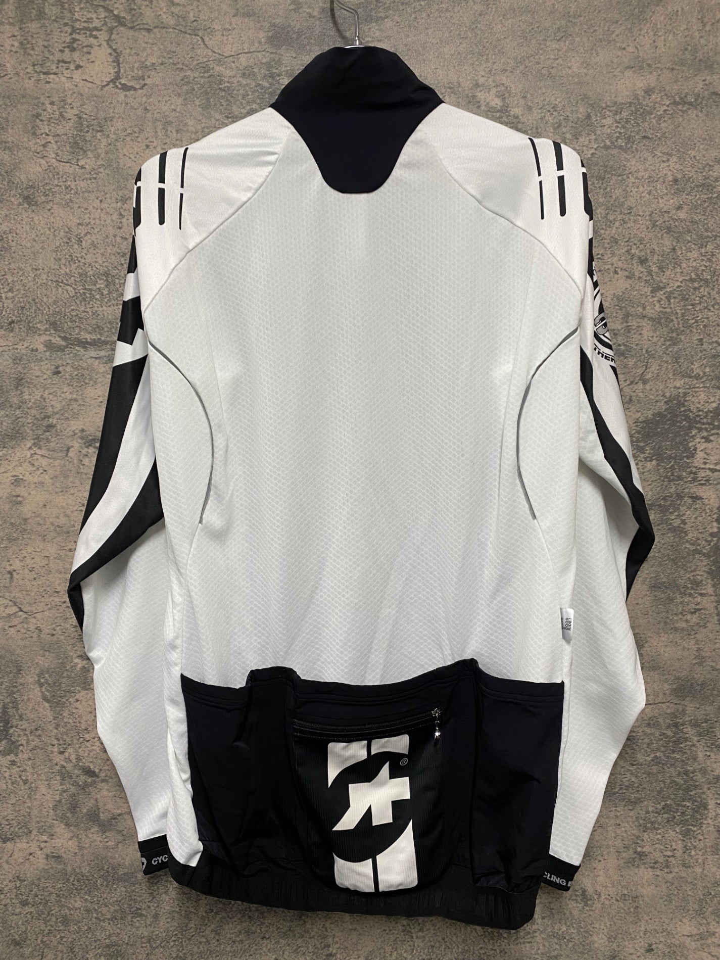 IW208 アソス assos INTERMEDIATE S 長袖 サイクルジャージ 白黒 L