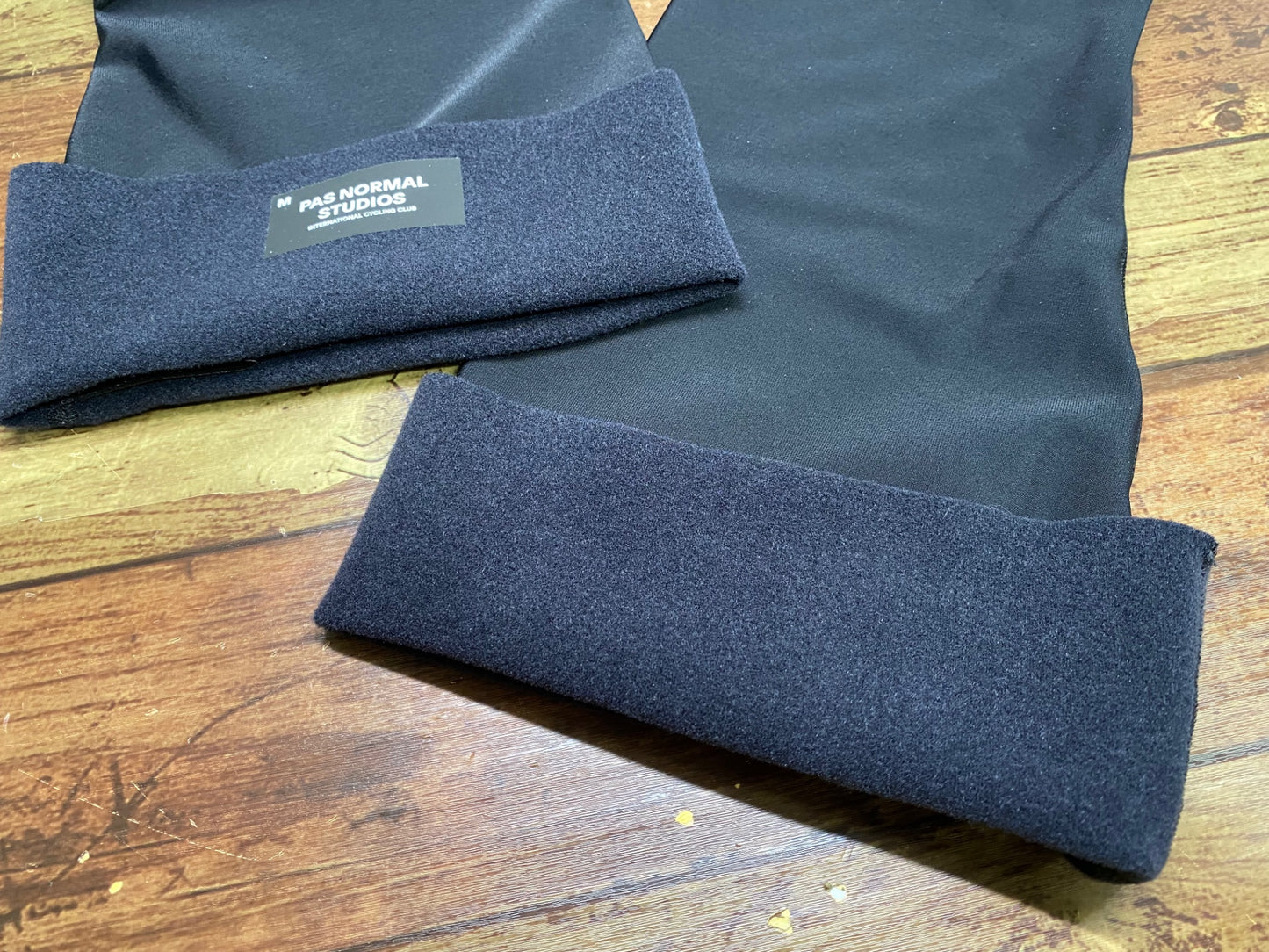 IY504 パスノーマルスタジオ PAS NORMAL STUDIOS レックウォーマー Leg Warmers 黒 M