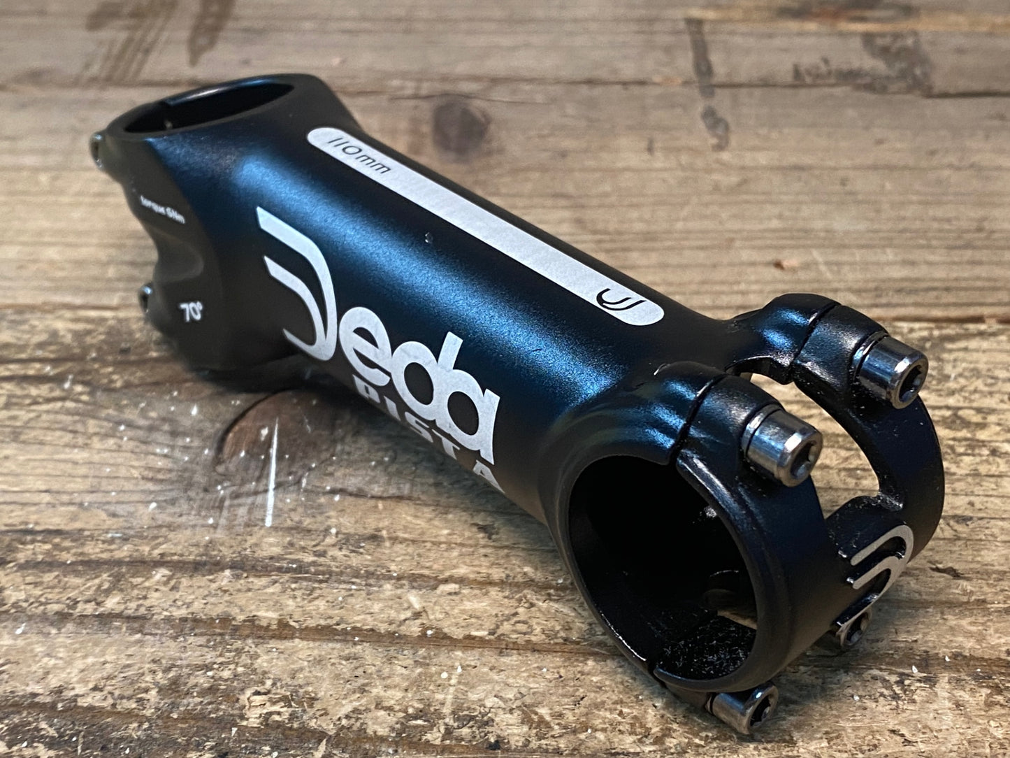 IP062 デダ DEDA PISTA アルミ ステム 110mm Φ31.7 OS 70°