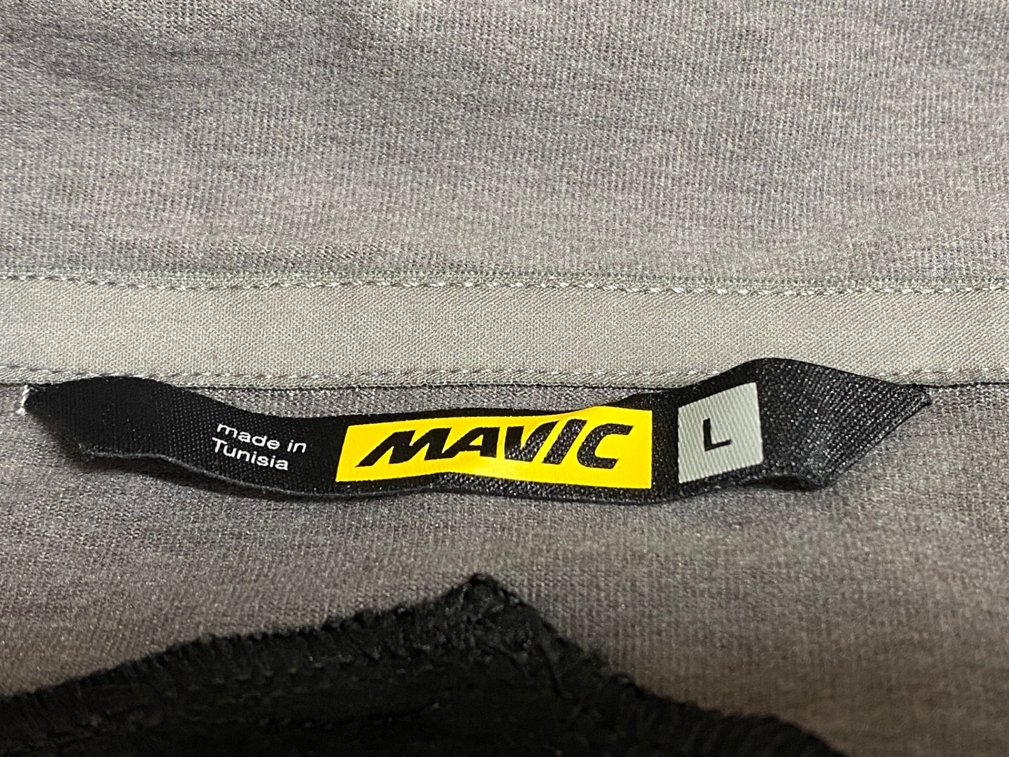 IK116 マヴィック MAVIC 長袖 サイクルジャージ 黒 L