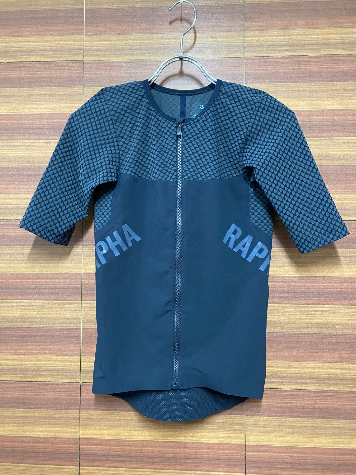 IH341 ラファ Rapha PRO TEAM CRIT JERSEY 半袖 サイクルジャージ 濃紺 XS