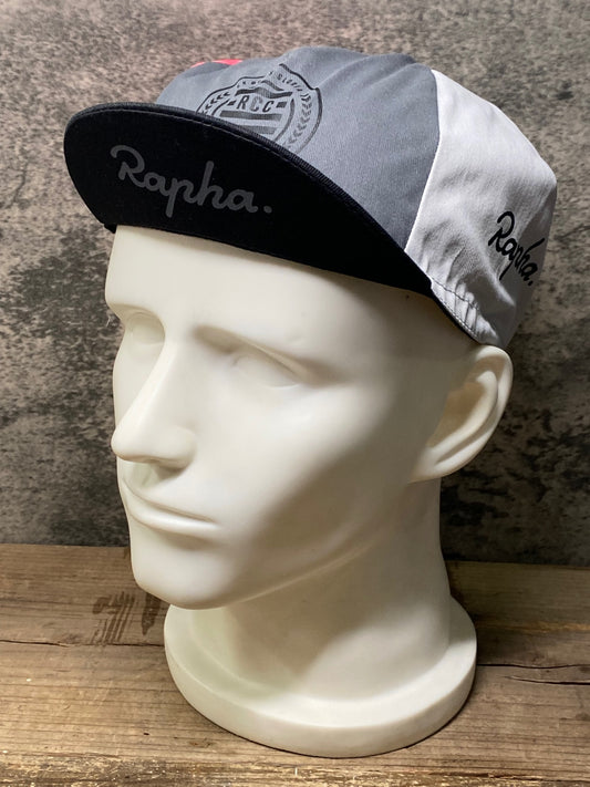 IT270 ラファ Rapha サイクルキャップ 黒 ピンク グレー フリーサイズ RCC